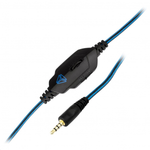 Yenkee GUERRILLA gamer fejhallgat&oacute; fekete-k&eacute;k (YHP3005)